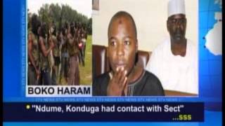 Boko Haram: Ndume, Konduga had Contact with Sect