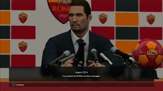 PES 2017 Master League Club Team Lineup