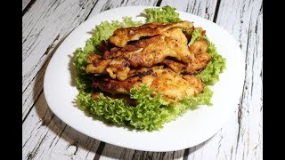 Вкусный лимонный кляр для куриной грудки