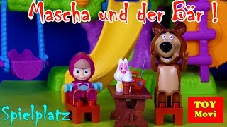 MASCHA UND DER BÄR Deutsch Folgen - ''Spielen auf dem Spielplatz''  - Masha i Medved