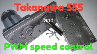 TAKANAWA 555 и ШИМ регулятор оборотов 12-24V.