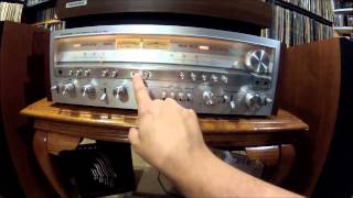 Vintage Pioneer stereo garage sale haul