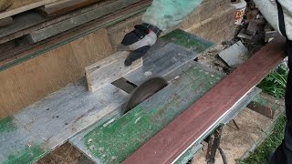 Самодельный циркулярный и строгальный станок