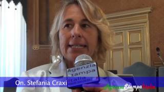 Intervista esclusiva all'on. Stefania Craxi