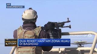 Saling ‘Gencet’ AS vs Iran Lanjut, Roket Jatuh Lagi di Baghdad