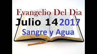 Evangelio del Dia- Viernes 14 Julio 2017- Un Final Feliz- Sangre y Agua