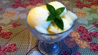 Мороженое из Дыни / Мороженое Пломбир (Вкусное и Освежающее) / Melon Ice Cream/Простой Рецепт