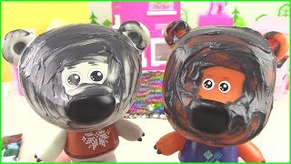 Ми-ми-мишки ГРЯЗНУЛИ и МАСКА для лица! Мультики с игрушками про Кешу и Тучку