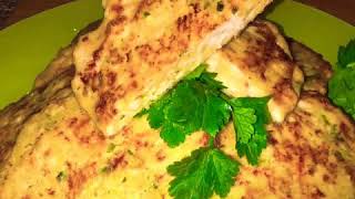 Рецепт Куриные оладья с овощами