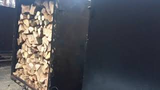 Производство древесного угля современным способом!