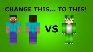 How to change your skin in Minecraft (Cracked Users)