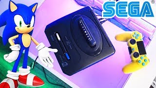 SEGA на Ultra HD 4K Телевизоре.. Работает!