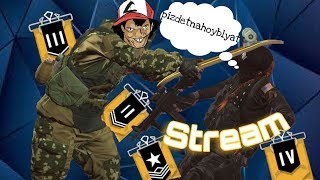Ранговый стрим по Tom Clancy’s Rainbow Six Siege(1080p60fps)