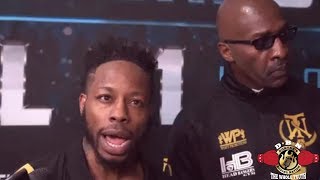 RAUSHEE WARREN IMMEDIATE REACTION POST FIGHT  AND BRONER-VARGAS TALKS BY HUNTER