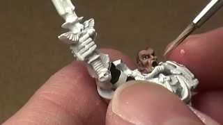 Watch Me Work: Dark Angels Azrael & Helmet Bearer (Part 3)