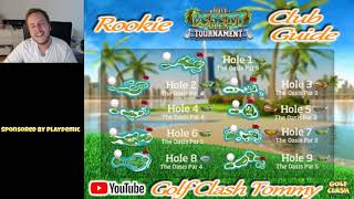 Golf Clash tips, Clubguide - ALL DIVISIONS - Desert Open Tournament! Rookie-Pro-Expert-Master!