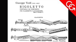 Luigi Bassi Fantasia da concerto su temi del Rigoletto. Corrado Giuffredi,clarinet