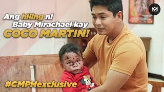 Coco Martin tinupad ang hiling ni Baby Mirachael