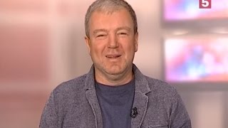 Актер сериала "Городские шпионы" Александр Робак в программе "Утро на 5", 05.11.2015