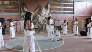 escena de "LOS GUANE"