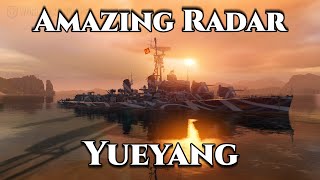 World of Warships: Amazing Radar Yueyang