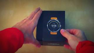 Super quick unboxing Suunto Spartan Sport Wrist HR Baro Amber