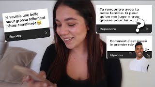 FAQ STORYTIME I PREMIER RDV J'AI CACHE MON POIDS (couple, belle famille, assumer son poids..)0 TABOU