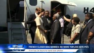 French Closer mag banned: no more topless Kate pics