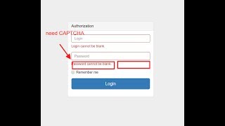 How to add Captcha in Login with PHP Script Tutorial Part 1