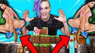 БЕЗУМНЫЙ БОГ ПРИЗВАЛ ШОКОЛАДНЫЙ ДОЖДЬ В МАЙНКРАФТ!! (СИМУЛЯТОР БОГА MINECRAFT VR)