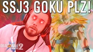SUPER SAIYAN 3 GOKU! YOU'RE MY ONLY HOPE! | Dragon Ball Xenoverse 2 Hero Colosseum w/ Rhymestyle