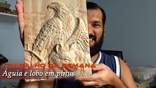 Trabalho da semana - 03: Relevo águia e Lobo | CNCFloripa #004