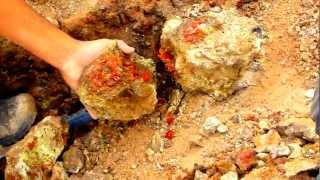 FIRE OPAL THE MOST BIG RED OPAL IN ALL WORLD