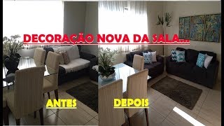 Mudança Geral na Sala | Decoração Nova
