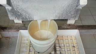 Making Annchiote  And Horchata Near The Market In Merida