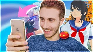 UN YANDERE SIMULATOR SUR TELEPHONE ? ( COMPILATION )