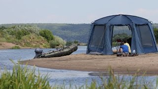 Семейный отдых с детьми | Один день на реке Оке | Рыбачим, катаемся на лодке, наслаждаемся природой.