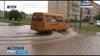 К 1 сентября в Йошкар-Оле завершат строительство «ливневки» на Анникова