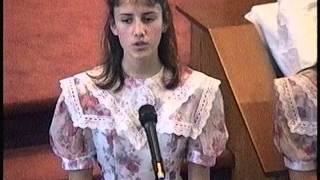 Salvation Slavic Baptist Church (Kent/Seattle): Жатва - 11/27/1993: Seattle-Ballard youth singing.