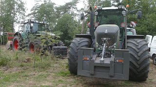 Fendt 936 Vario Tractors in The Forrest AHWI UZM 700 Mulchers | Ready For New Plant | DK Agriculture