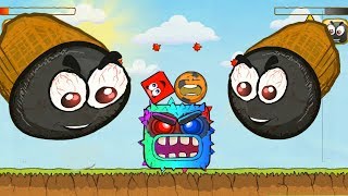 RED BOX & ORANGE SOCCER BALL & RAINBOW BOSS VOLUME 5  'FUSION BATTLE' with RED BALL 3 RED BALL 4