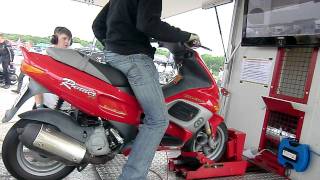 Gilera Runner 180 Prüfstand eisenach DSSC