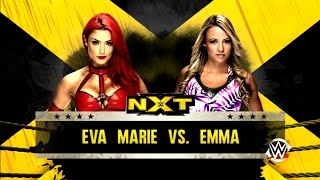 WWE 2K16 NXT Eva Marie Vs. Emma Gameplay PS3 HD
