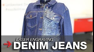 Laser Engraving Denim | Laser Engraving Jeans | Trotec Laser