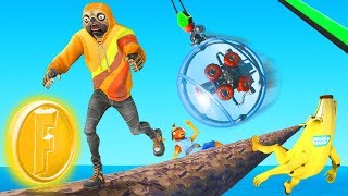 Wrecking BALLER vs BRIDGE Mini Game (Fortnite Creative)