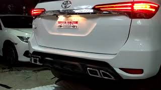 Toyota Fortuner Rear Bumper Diffuser - Model 2016-2019