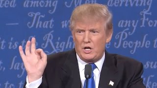 DT: Saving money on Anti Clinton Commercials Presidential Debate - Donald Trump vs. Hillary Clinton