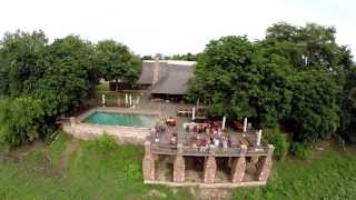 Aerial View of Mfuwe Lodge - South Luangwa National Park