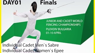 DAY01 JUNIOR AND CADET WORLD FENCING CHAMPIONSHIPS - Finals