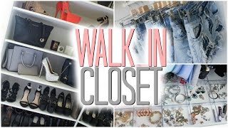 Walk in closet tour!  //  www.stina.blogg.no